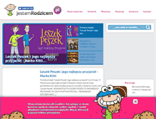 Tablet Screenshot of jestemrodzicem.pl